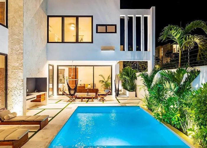 Villa Casa Reyna And Casa Solesta 10 Bedroom Tulum